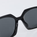 PRADA Sunglasses Plastic Black Gold Auth 209848-12