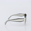 PRADA Sunglasses Plastic Black Gold Auth 209848-5