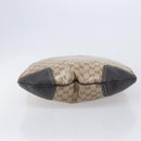 GUCCI GG Crystal Web Sherry Line Bag Coated Canvas Beige 293596 Auth 209851V-11