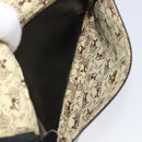 CELINE Shoulder Bag Leather Black Gold Auth 209863-25