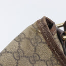 GUCCI GG Supreme Shoulder Bag PVC Beige Gold 223666 Auth 209864-15