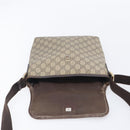 GUCCI GG Supreme Shoulder Bag PVC Beige Gold 223666 Auth 209864-17