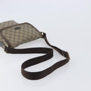 GUCCI GG Supreme Shoulder Bag PVC Beige Gold 223666 Auth 209864-7
