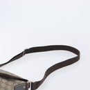 GUCCI GG Supreme Shoulder Bag PVC Beige Gold 223666 Auth 209864-8