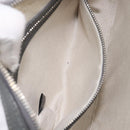 GUCCI GG Supreme Shoulder Bag PVC Gray Silver 699439 Auth 209865V-23