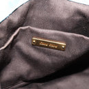 Miu Miu Hand Bag Vitellolux 2way Light Blue Gold Auth 209866V-19