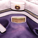 Miu Miu Hand Bag Vitellolux 2way Pink Gold Auth 209875V-20