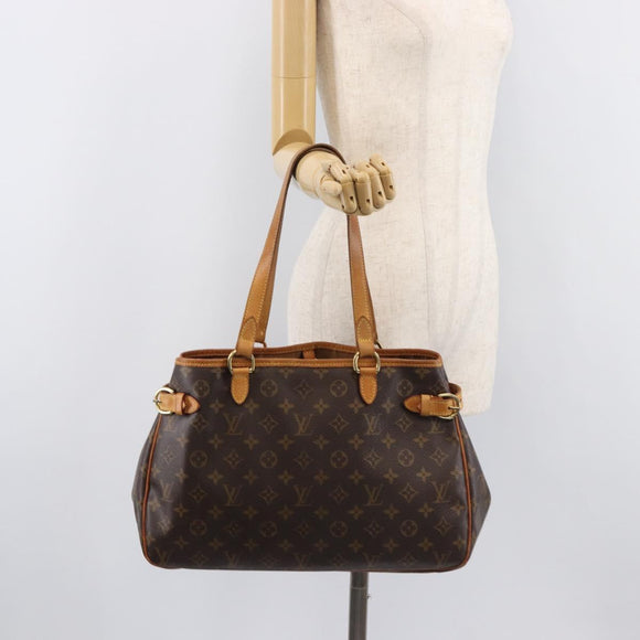 LOUIS VUITTON Monogram Batignolles Horizontal Tote Bag M51154 LV Auth 209881