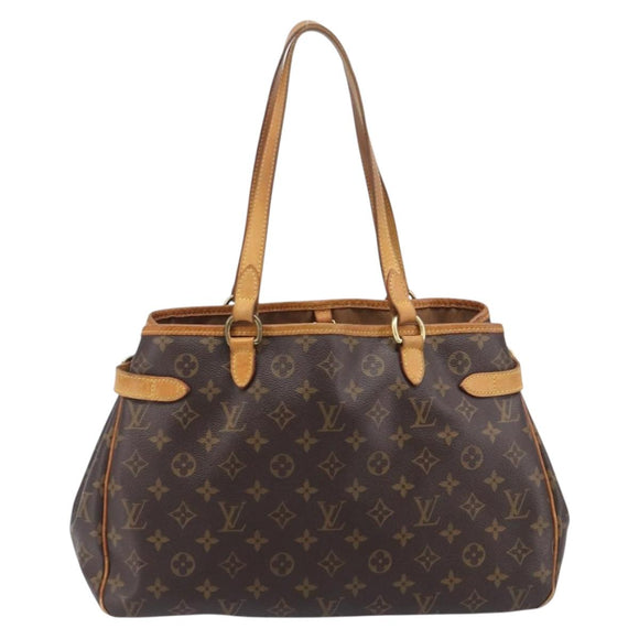 LOUIS VUITTON Monogram Batignolles Horizontal Tote Bag M51154 LV Auth 209881