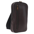 LOUIS VUITTON Utah Siu Shoulder Bag Leather Brown M92535 LV Auth 209884V-1