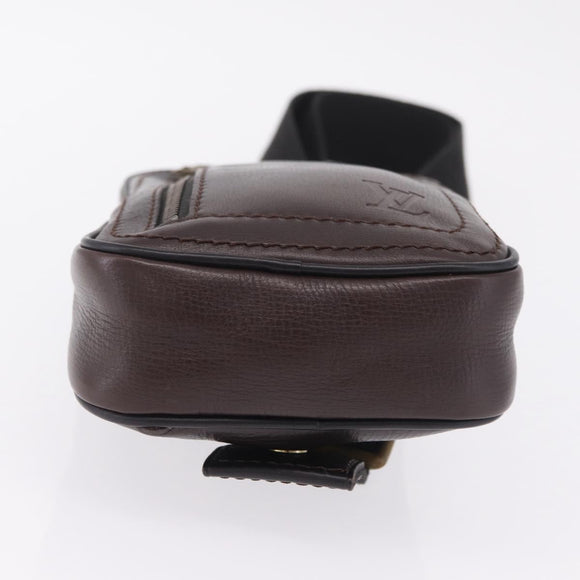 LOUIS VUITTON Utah Siu Shoulder Bag Leather Brown M92535 LV Auth 209884V