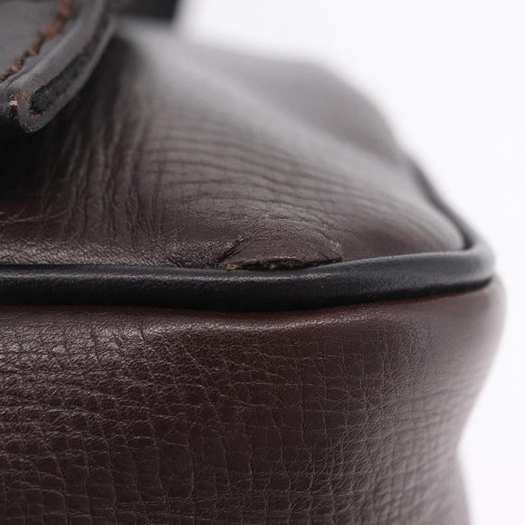 LOUIS VUITTON Utah Siu Shoulder Bag Leather Brown M92535 LV Auth 209884V