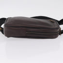 LOUIS VUITTON Utah Siu Shoulder Bag Leather Brown M92535 LV Auth 209884V-4