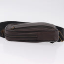 LOUIS VUITTON Utah Siu Shoulder Bag Leather Brown M92535 LV Auth 209884V-5
