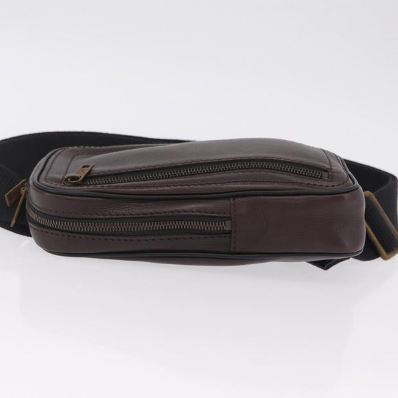 LOUIS VUITTON Utah Siu Shoulder Bag Leather Brown M92535 LV Auth 209884V