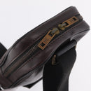 LOUIS VUITTON Utah Siu Shoulder Bag Leather Brown M92535 LV Auth 209884V-6