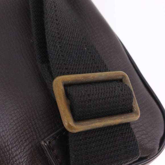 LOUIS VUITTON Utah Siu Shoulder Bag Leather Brown M92535 LV Auth 209884V
