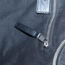 Balenciaga Classic Mini Folder Bag Leather 2way Black Silver 340134 Auth 209887V-21