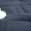 Balenciaga Classic Mini Folder Bag Leather 2way Black Silver 340134 Auth 209887V-23