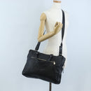Balenciaga Classic Mini Folder Bag Leather 2way Black Silver 340134 Auth 209887V-24