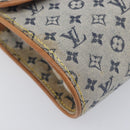 LOUIS VUITTON Monogram Mini Camille Chain Bag Blue M92002 LV Auth 209889V-14