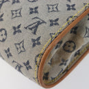 LOUIS VUITTON Monogram Mini Camille Chain Bag Blue M92002 LV Auth 209889V-15