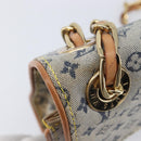 LOUIS VUITTON Monogram Mini Camille Chain Bag Blue M92002 LV Auth 209889V-18
