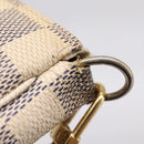 LOUIS VUITTON Damier Azur Mini Pochette Accessoires Pouch N63005 LV Auth 209890-17