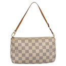 LOUIS VUITTON Damier Azur Mini Pochette Accessoires Pouch N63005 LV Auth 209890-2