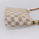 LOUIS VUITTON Damier Azur Mini Pochette Accessoires Pouch N63005 LV Auth 209890-5