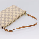 LOUIS VUITTON Damier Azur Mini Pochette Accessoires Pouch N63005 LV Auth 209890-7