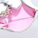 LOUIS VUITTON Multicolor Pochette ClesNM Coin Purse White M93734 LV Auth 209892-16