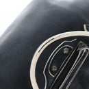 Balenciaga Paper Mini Hand Bag Leather 2way Black Gold 305582 Auth 209893V-15