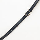 Balenciaga Paper Mini Hand Bag Leather 2way Black Gold 305582 Auth 209893V-17