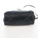 Balenciaga Paper Mini Hand Bag Leather 2way Black Gold 305582 Auth 209893V-6