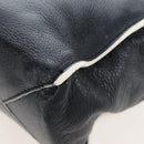 Balenciaga Paper Mini Hand Bag Leather 2way Black Gold 305582 Auth 209893V-23