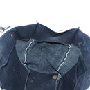 Balenciaga Paper Mini Hand Bag Leather 2way Black Gold 305582 Auth 209893V-27