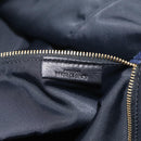 LOEWE Karie Shoulder Bag Leather Navy Gold Auth 209899V-11
