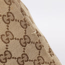 GUCCI GG Canvas Tote Bag Beige Gold 269956 Auth 209910-17