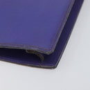 CHANEL hologram Chain Shoulder Bag Vinyl Purple Silver CC Auth 209911V-10
