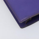 CHANEL hologram Chain Shoulder Bag Vinyl Purple Silver CC Auth 209911V-13