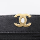 CHANEL Matelasse19 Chain Shoulder Bag Leather 2way Black Gold CC Auth 209912M-21