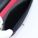 CHANEL Matelasse19 Chain Shoulder Bag Leather 2way Black Gold CC Auth 209912M-30
