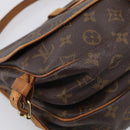 LOUIS VUITTON Monogram Saumur 30 Shoulder Bag M42256 LV Auth 209914-14
