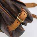 LOUIS VUITTON Monogram Saumur 30 Shoulder Bag M42256 LV Auth 209914-15