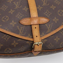 LOUIS VUITTON Monogram Saumur 30 Shoulder Bag M42256 LV Auth 209914-16
