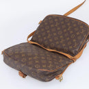 LOUIS VUITTON Monogram Saumur 30 Shoulder Bag M42256 LV Auth 209914-17