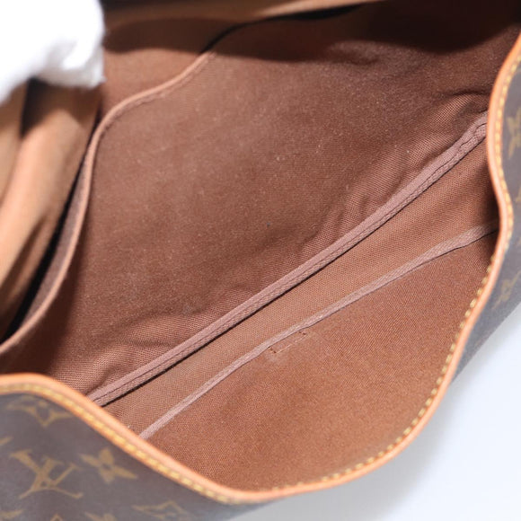 LOUIS VUITTON Monogram Saumur 30 Shoulder Bag M42256 LV Auth 209914
