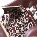 GUCCI GG Canvas Guccissima Shoulder Bag Leather Brown Gold 145826 Auth 209922V-18