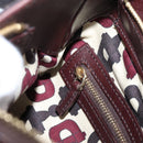 GUCCI GG Canvas Guccissima Shoulder Bag Leather Brown Gold 145826 Auth 209922V-19